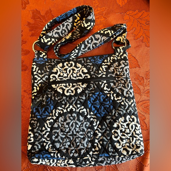 Vera Bradley Crossbody Canterberry Cobalt - Picture 2 of 3